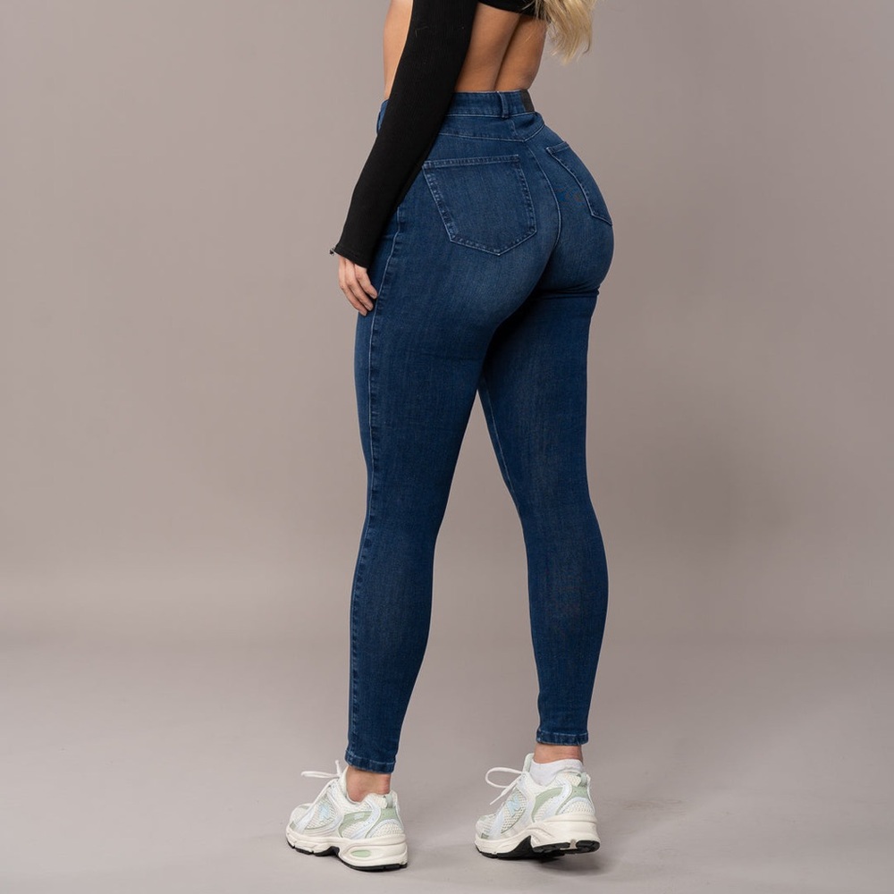 FITJEANS - 360 High Waisted - Deep Indigo